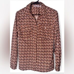 Notations Geometric Top in Orange and White